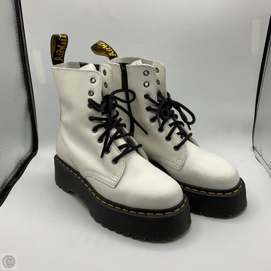 Boots Ankle Flats By Dr Martens In White, Size: 7