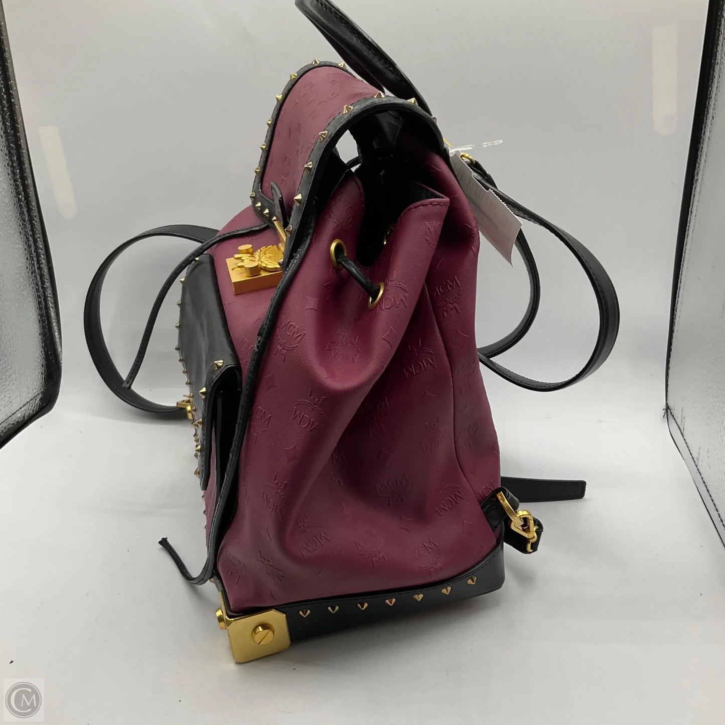 Backpack Luxury Designer By Mcm, Size: Small
