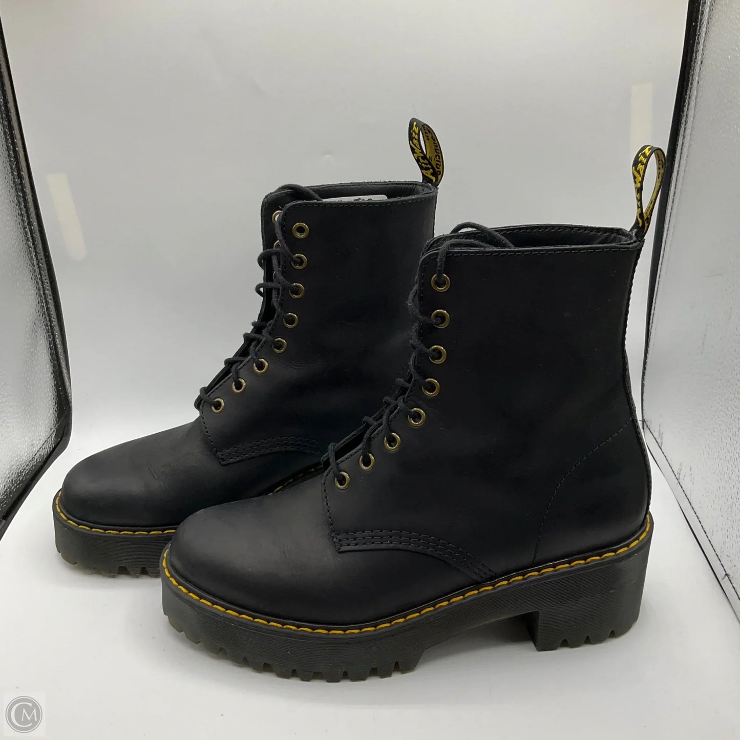Boots Combat By Dr Martens In Black, Size: 10