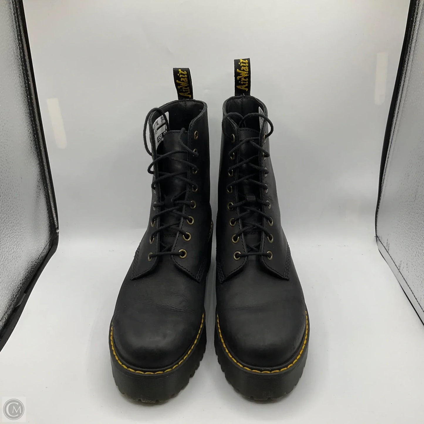 Boots Combat By Dr Martens In Black, Size: 10