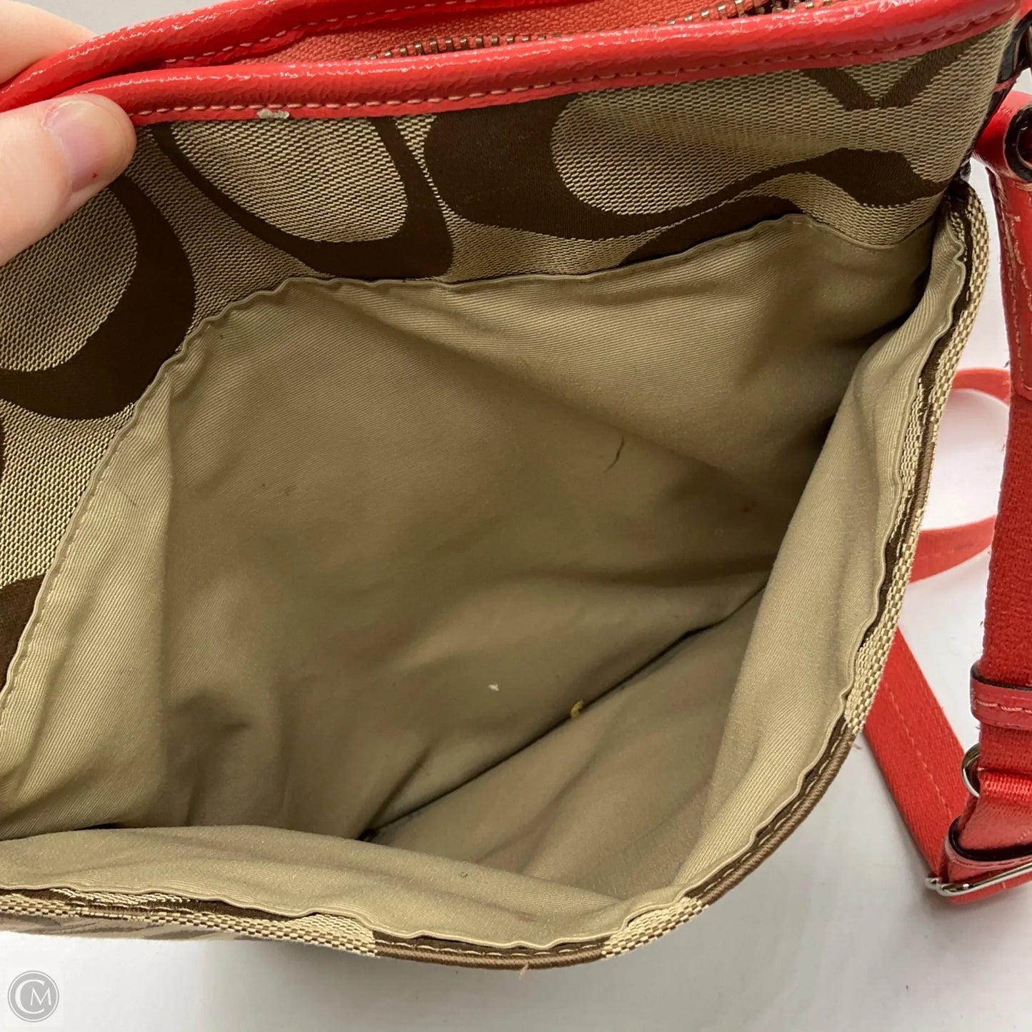 Handbag Designer By Coach, Size: Medium