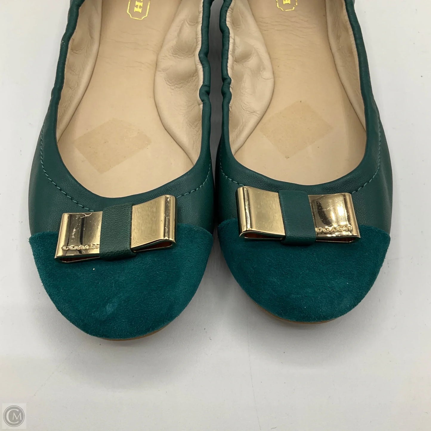 Shoes Designer By Coach In Blue, Size: 7