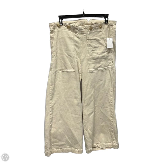 Pants Wide Leg By Pilcro In Tan, Size: 8