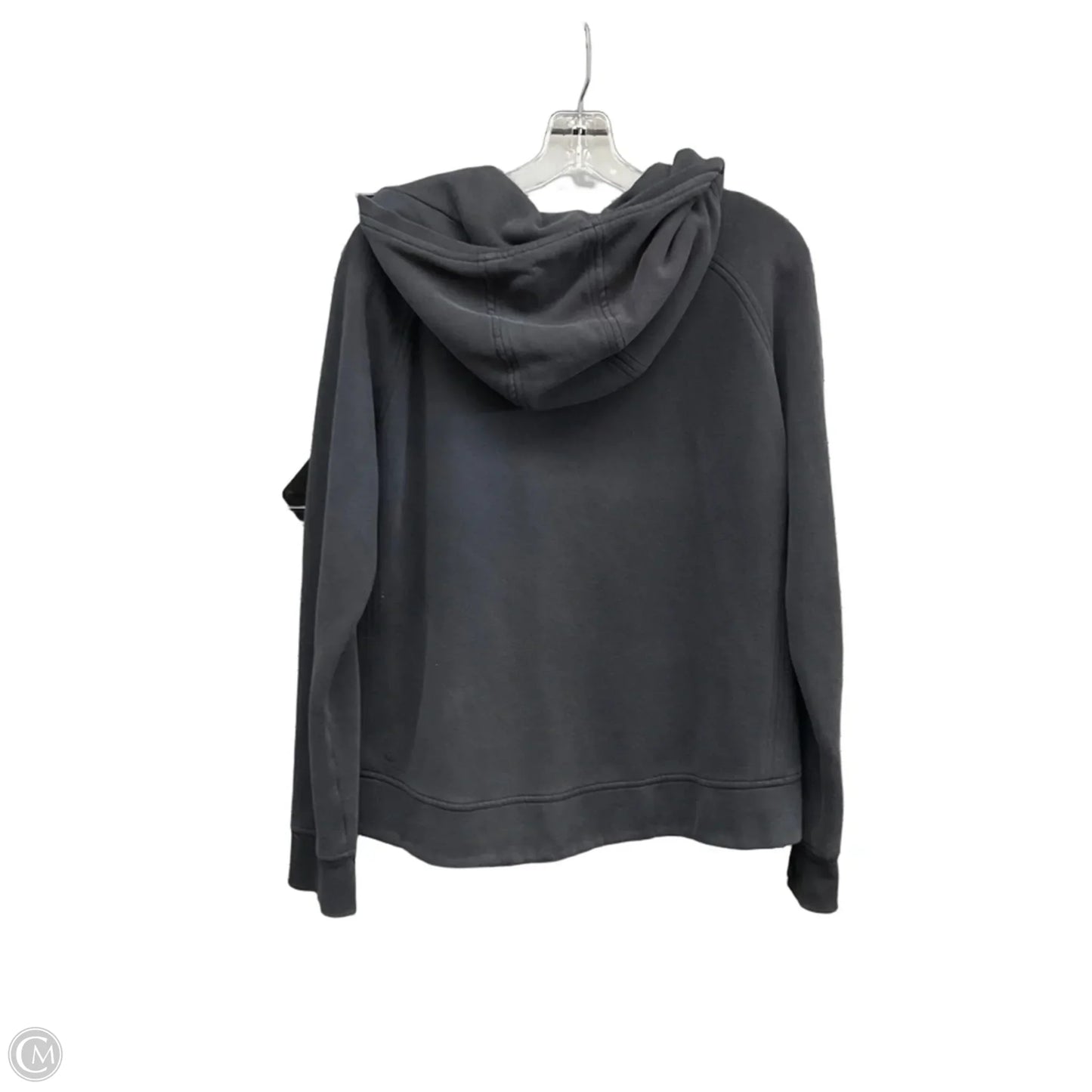 Athletic Jacket By Lululemon In Black, Size: 12
