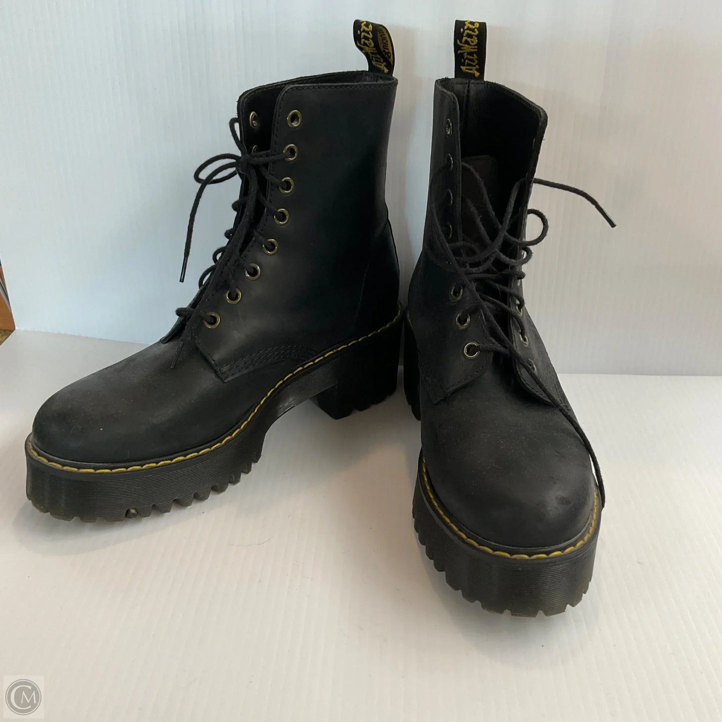 Boots Combat By Dr Martens In Black, Size: 9