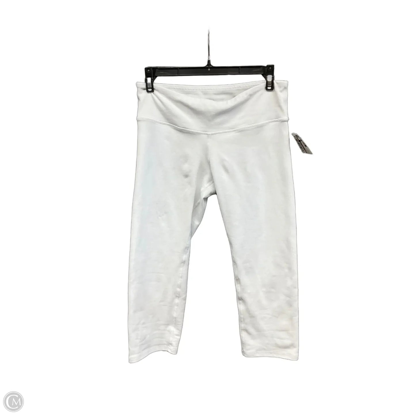 Athletic Capris By Alo In White, Size: S