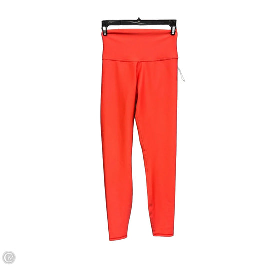Athletic Leggings By Alo In Red, Size: Xs