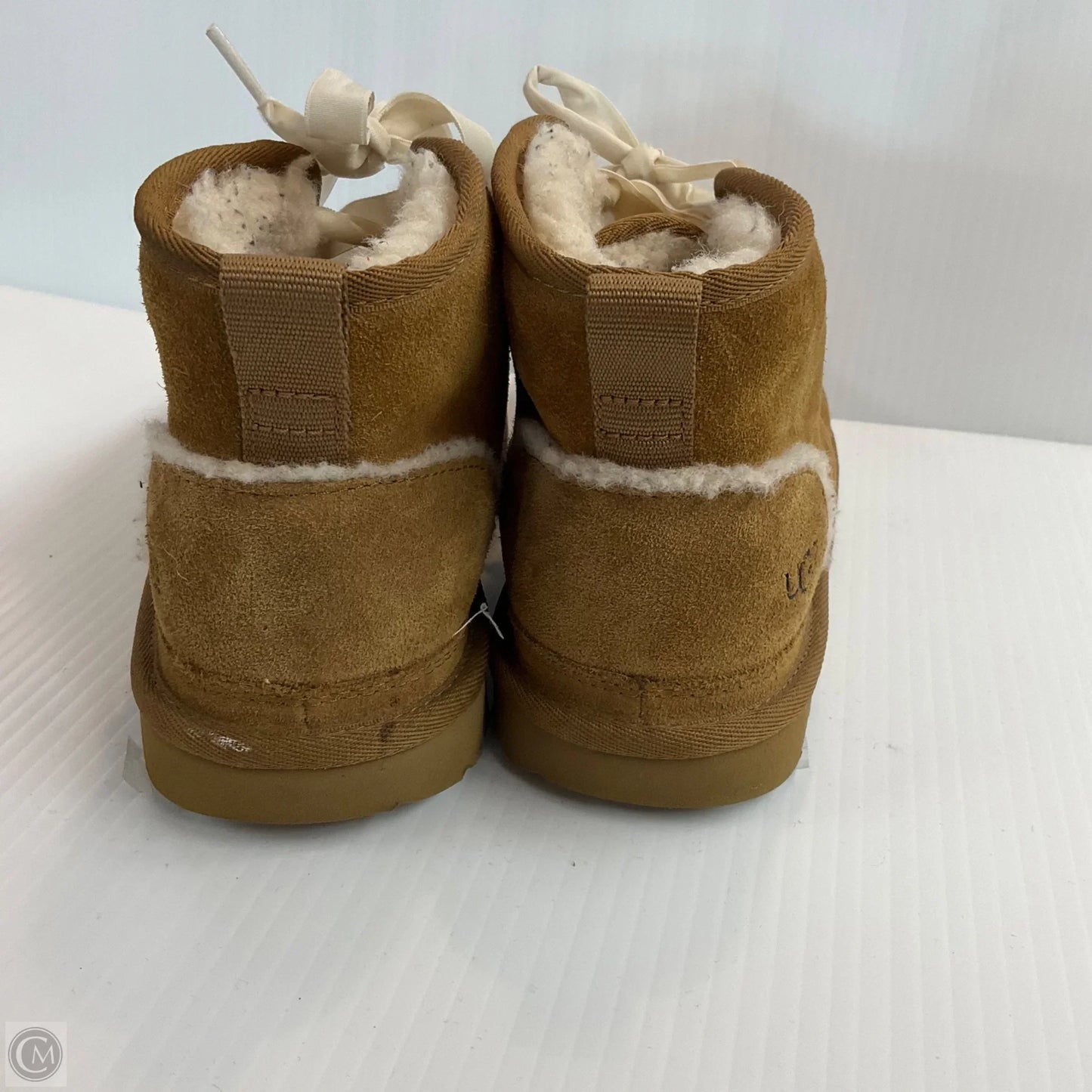 Boots Designer By Ugg In Tan, Size: 6