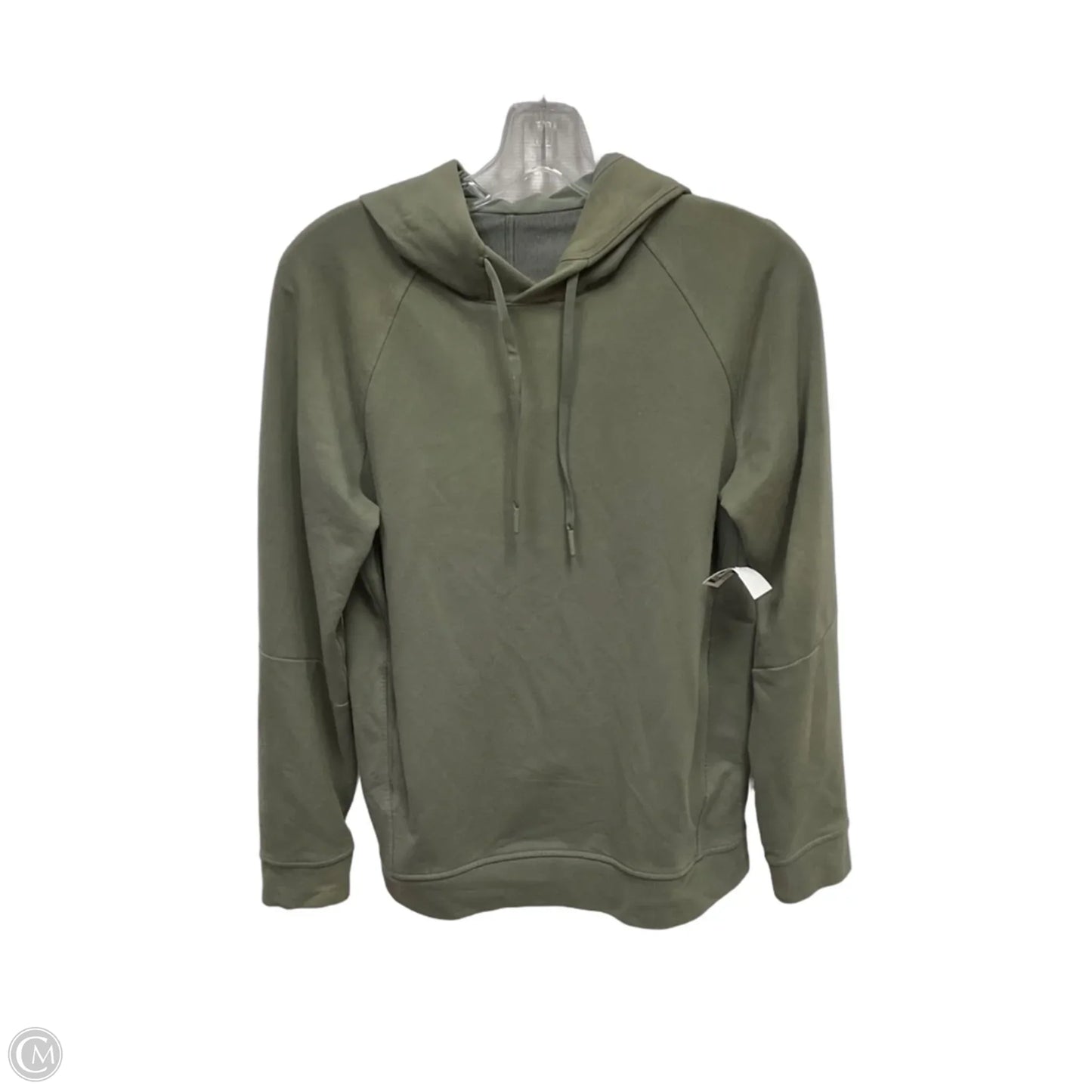 Athletic Sweatshirt Hoodie By Lululemon In Green, Size: Xs