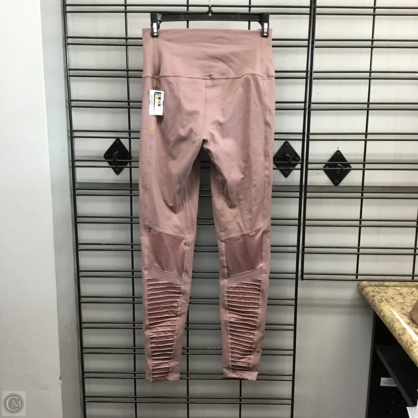 Athletic Leggings By Alo In Pink, Size: M