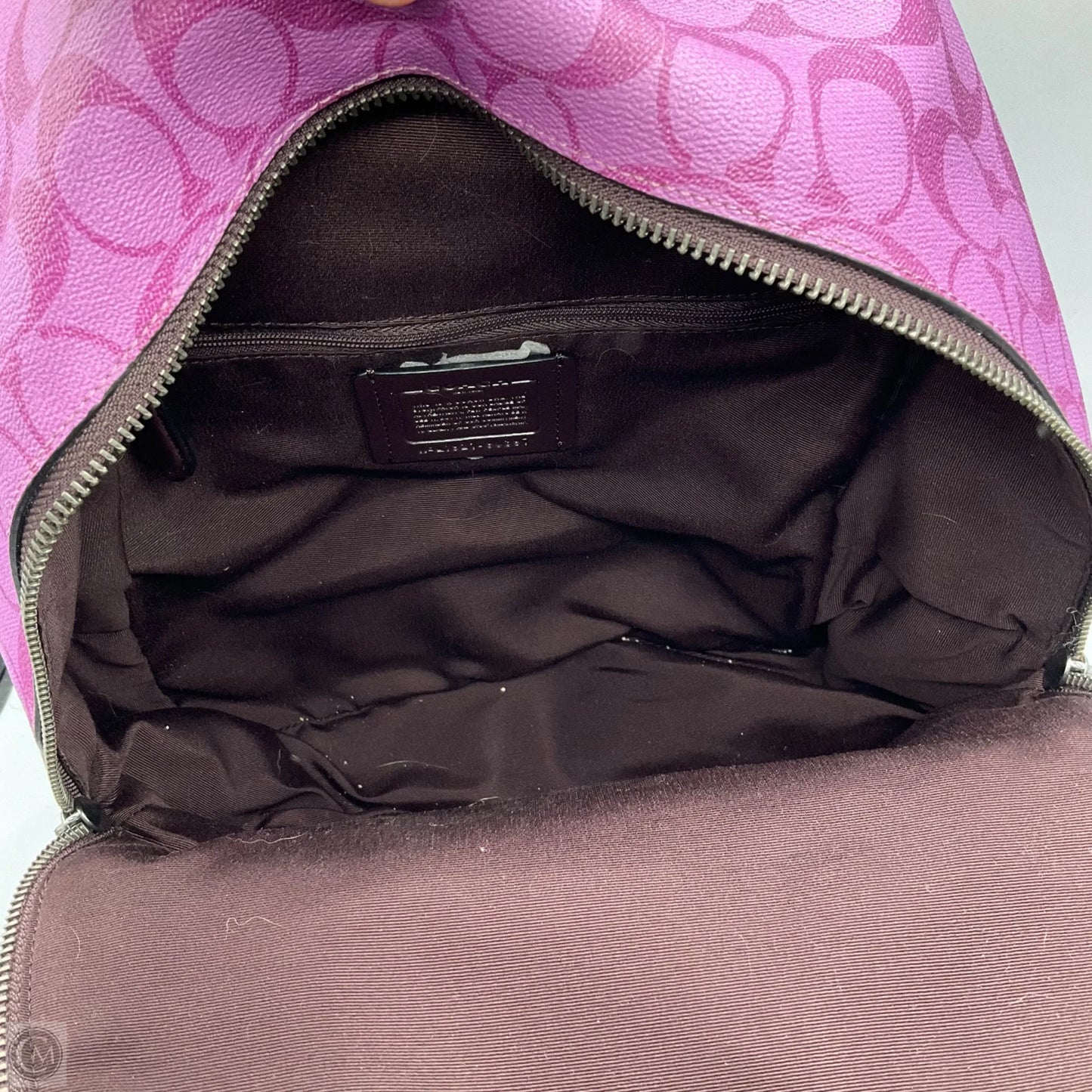 Backpack Designer By Coach, Size: Medium