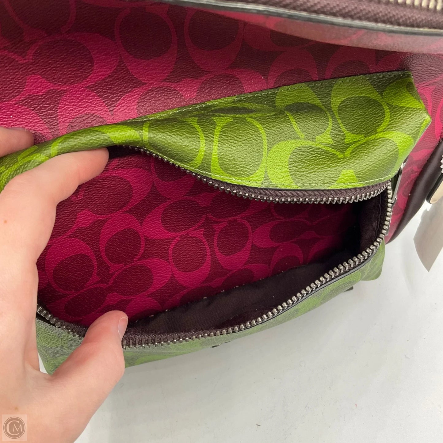 Backpack Designer By Coach, Size: Medium