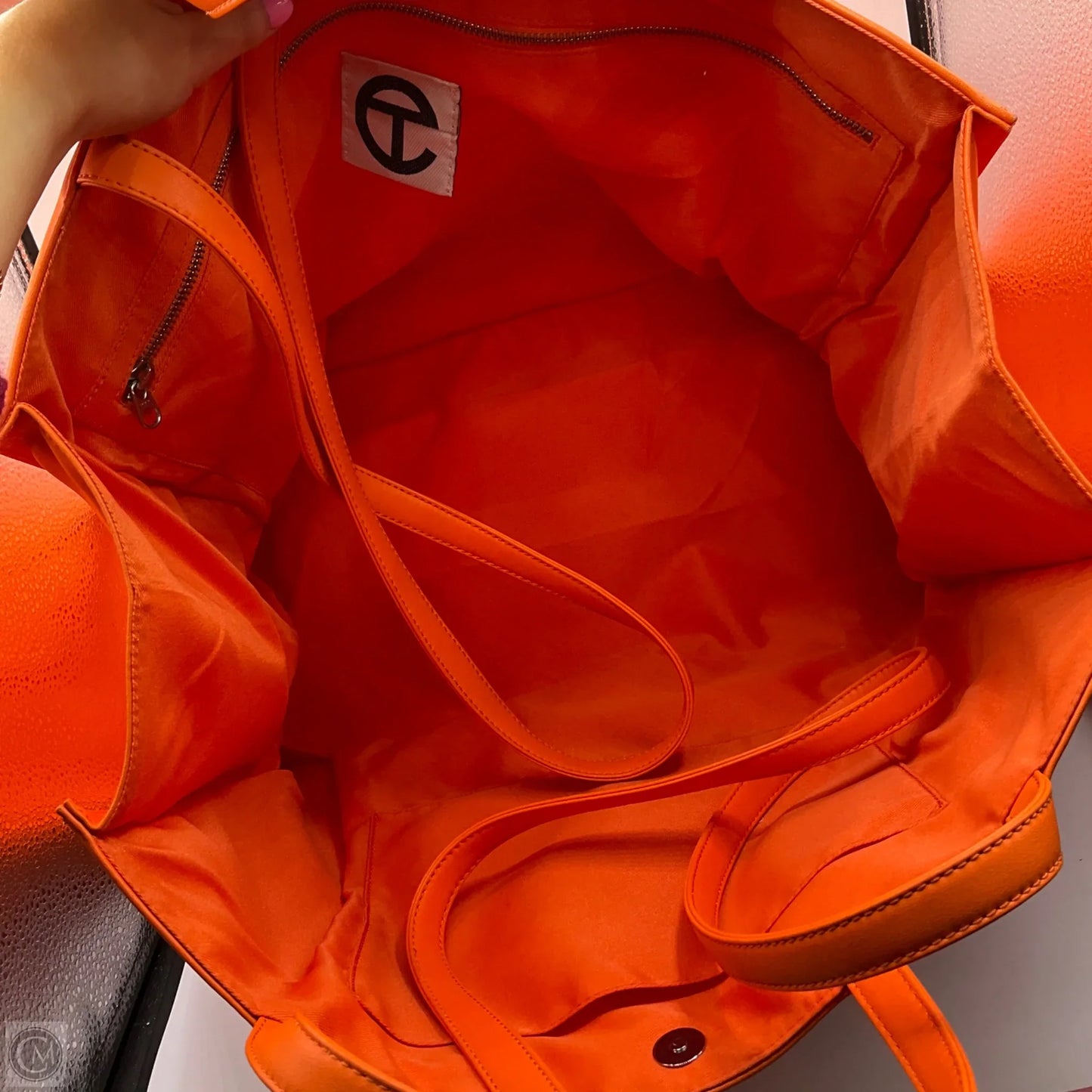 Handbag Designer By Telfar, Size: Large