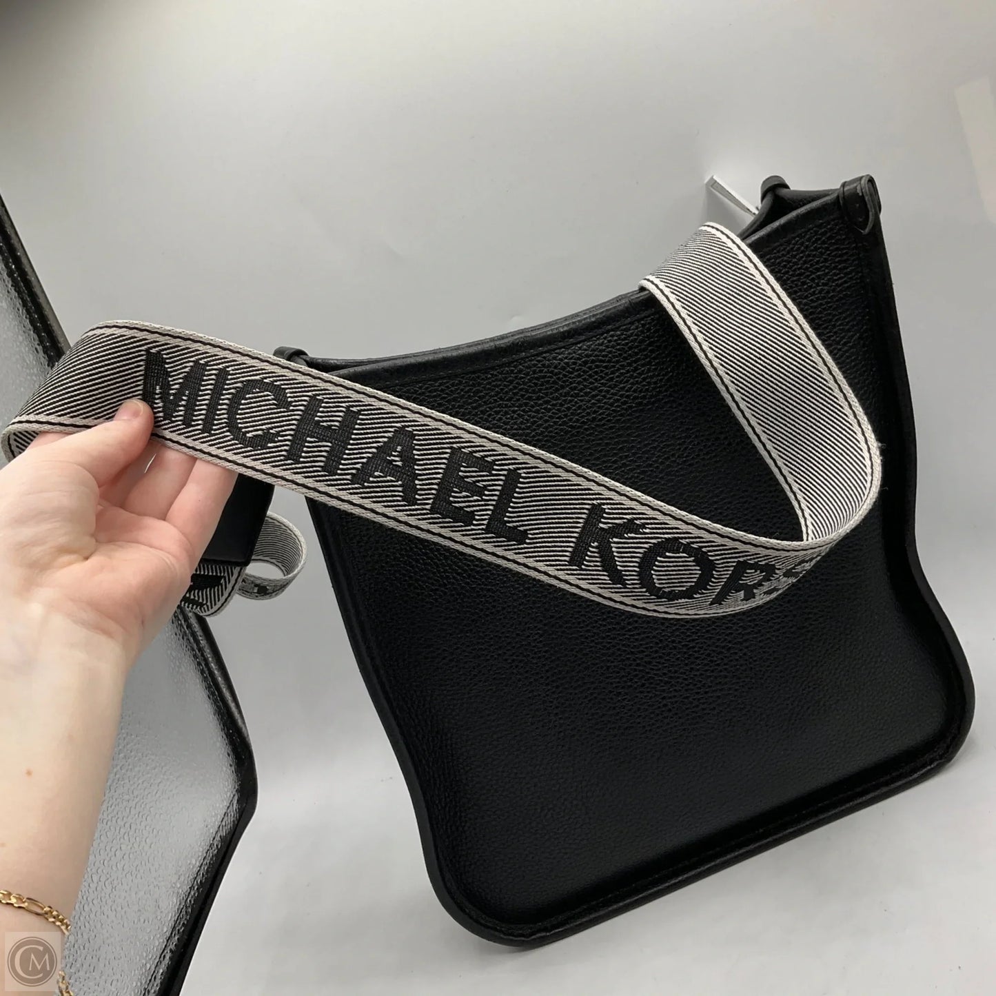 Crossbody Designer By Michael Kors, Size: Medium