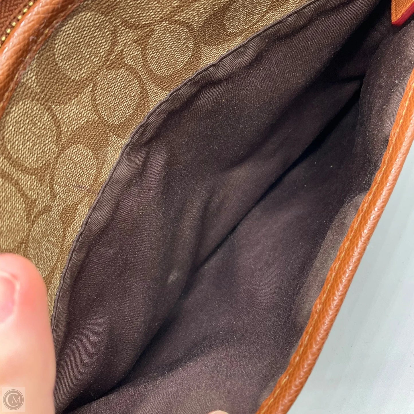 Crossbody Designer By Coach, Size: Large