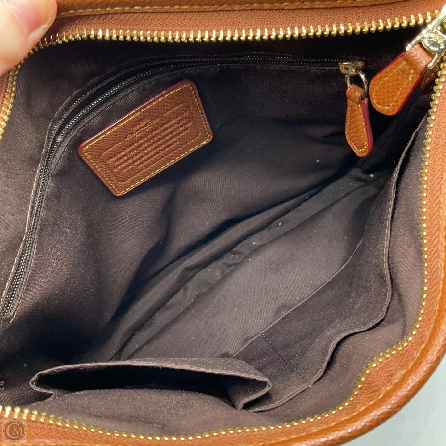 Crossbody Designer By Coach, Size: Large