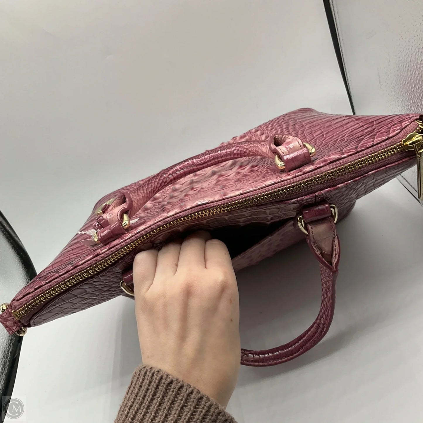 Crossbody Designer By Brahmin, Size: Large