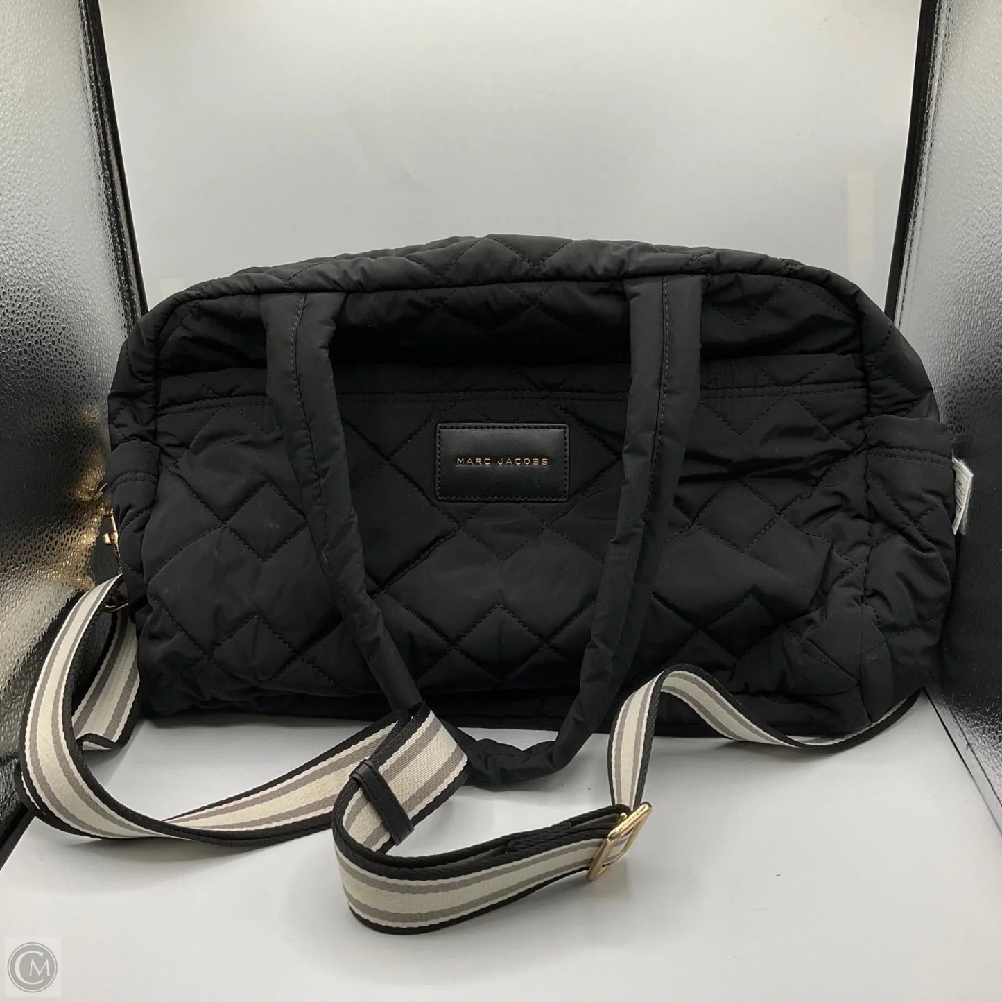 Duffel Bag Luxury Designer By Marc Jacobs, Size: Large