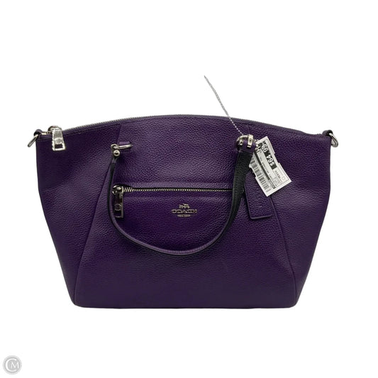 Handbag Designer By Coach, Size: Medium