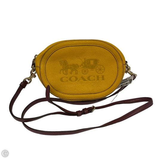 Crossbody Designer By Coach, Size: Small