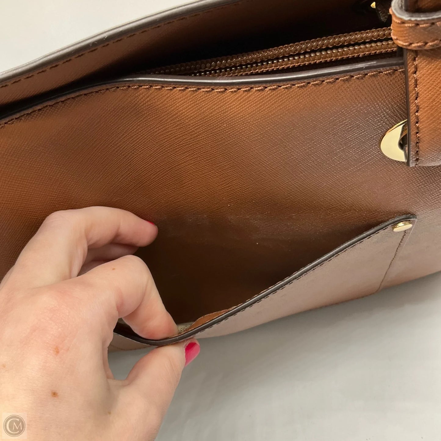 Handbag Designer By Michael Kors, Size: Large