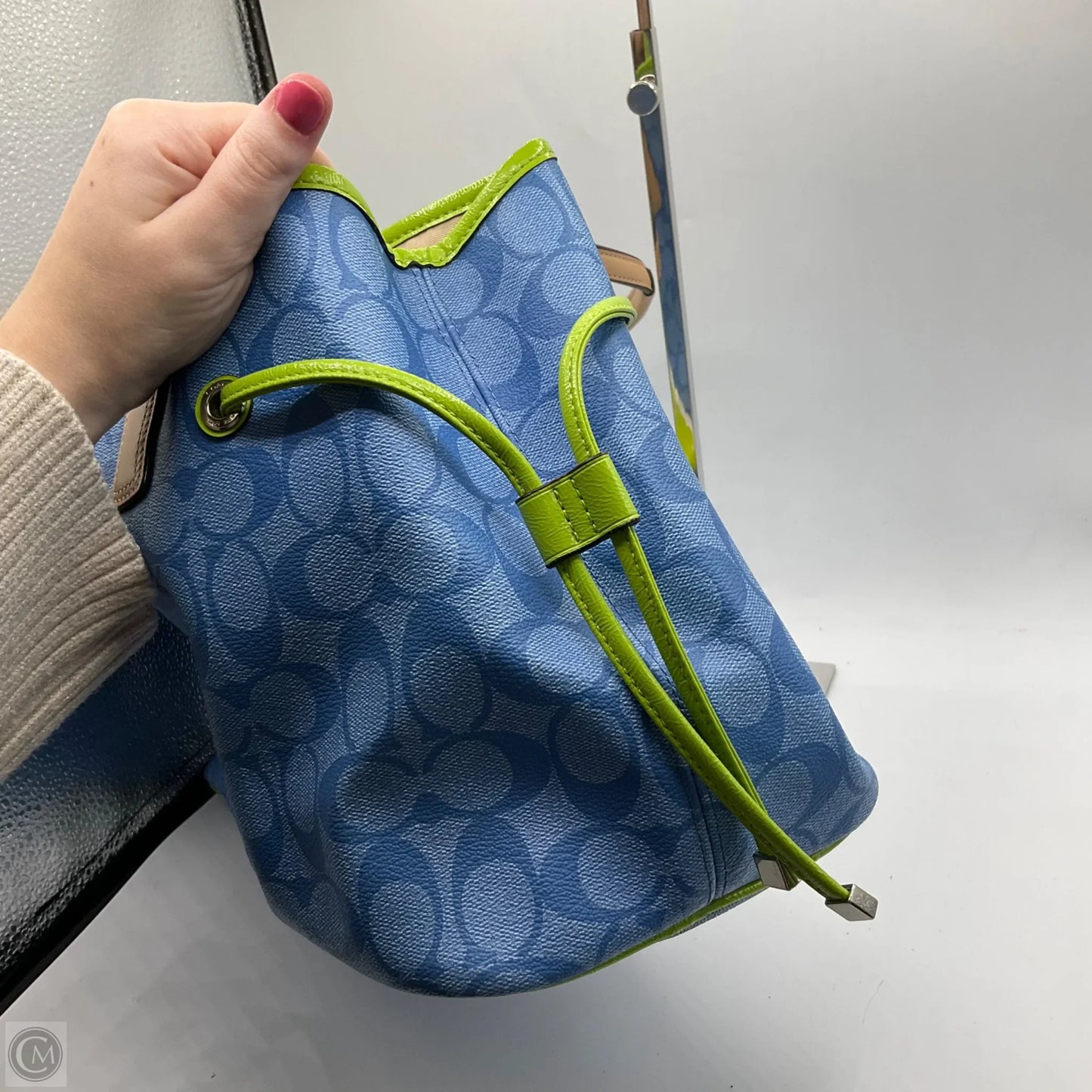 Handbag Designer By Coach, Size: Large