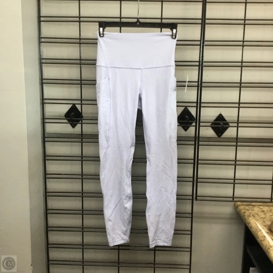 Athletic Leggings By Lululemon In Blue, Size: 0