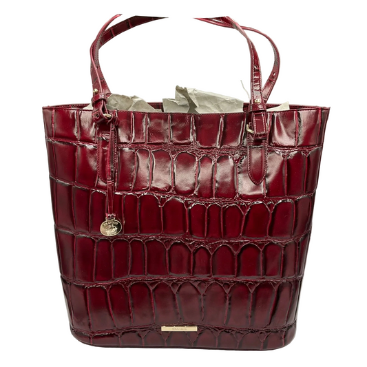 Handbag Designer By Brahmin, Size: Large