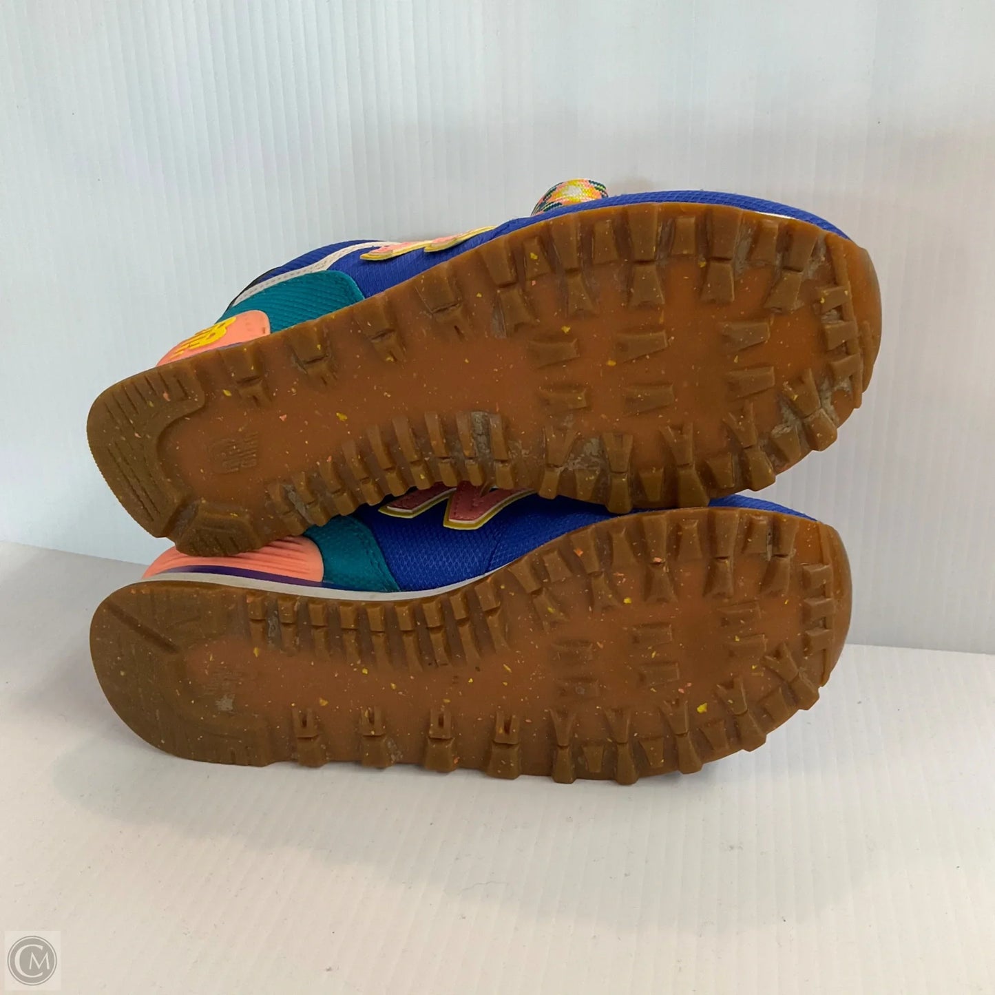 Shoes Sneakers By New Balance In Blue & Orange, Size: 7