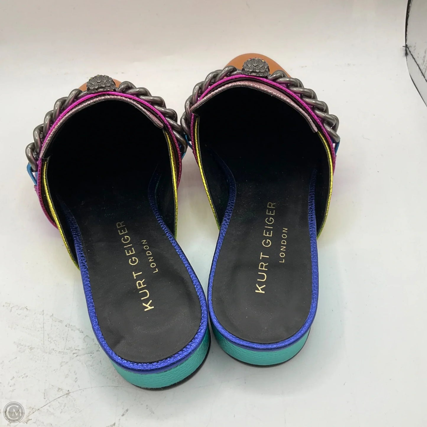 Shoes Designer By Kurt Geiger In Rainbow Print, Size: 8