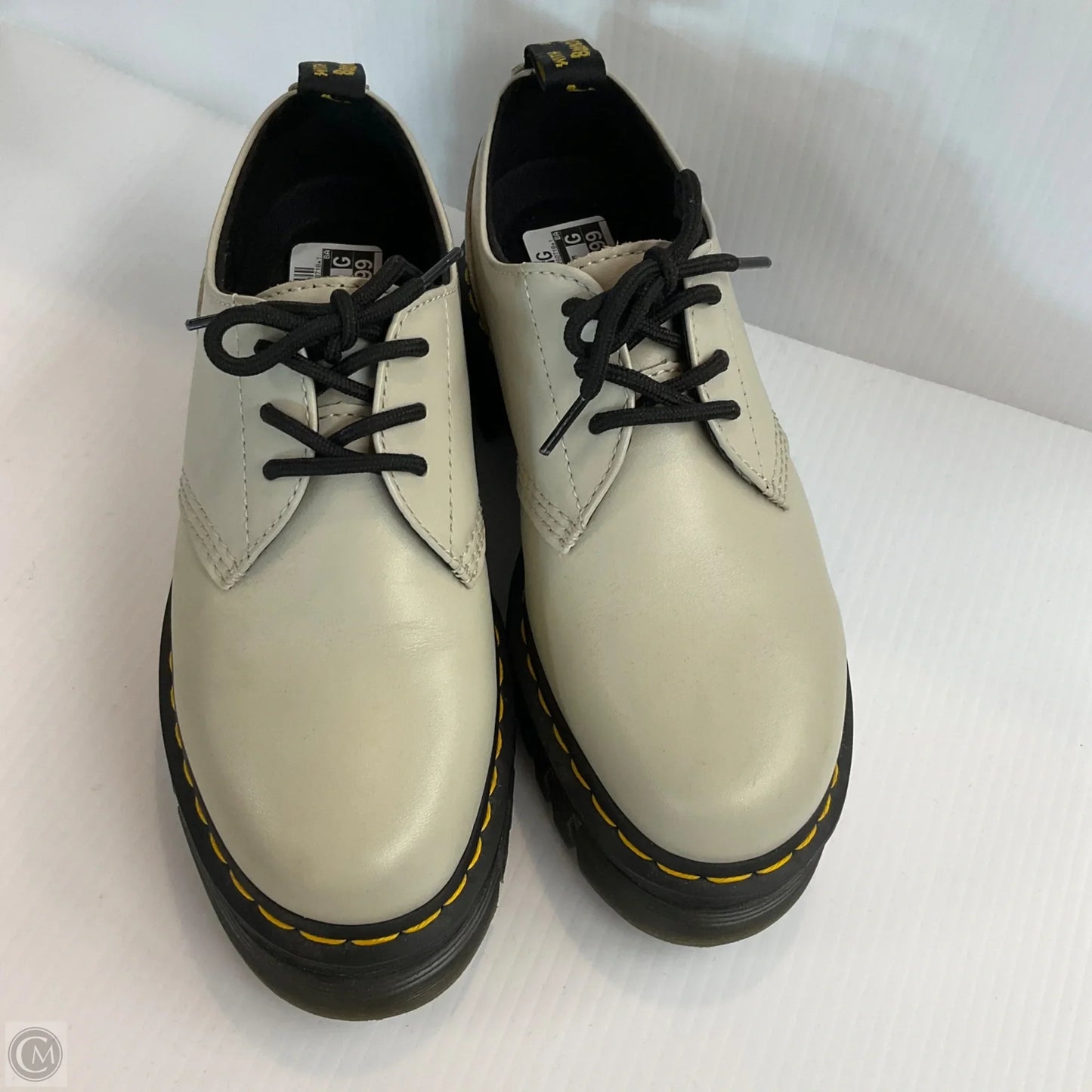 Shoes Sneakers Platform By Dr Martens In Grey, Size: 8