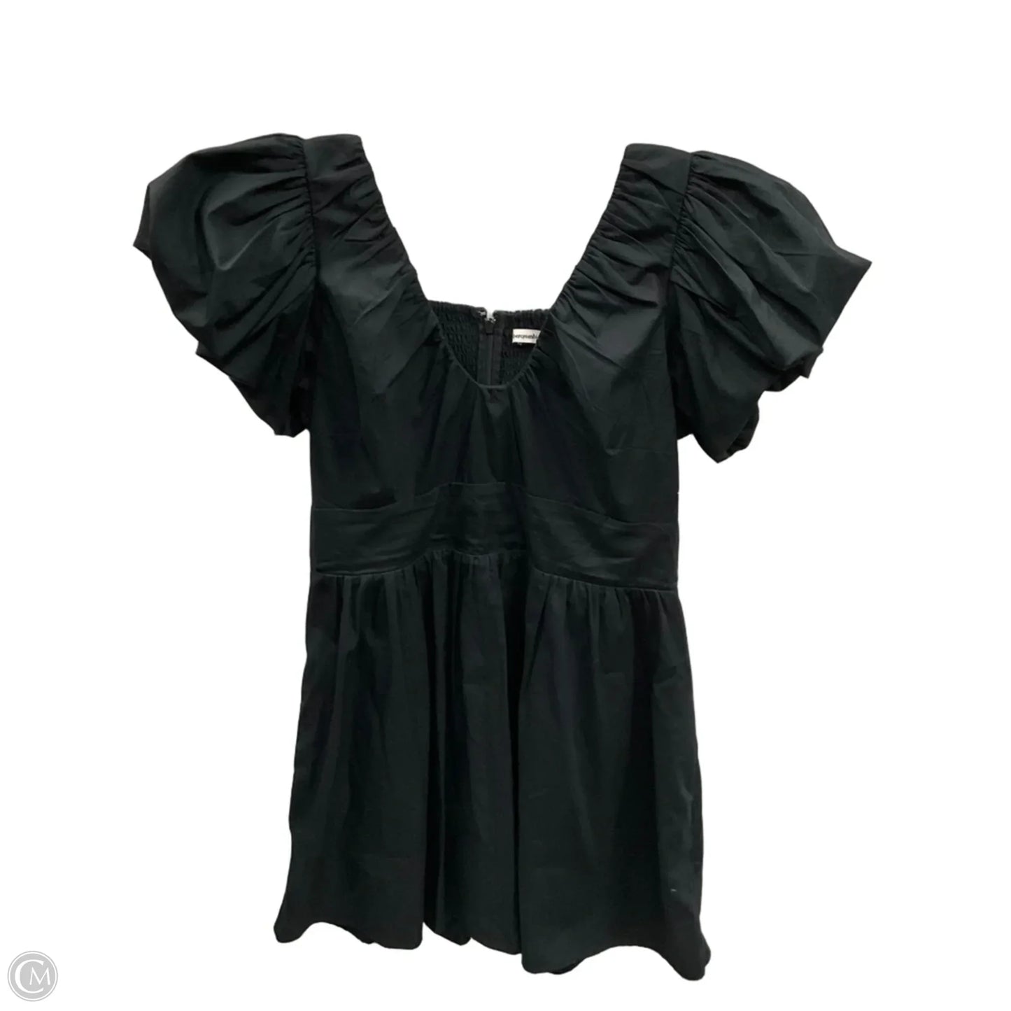 Dress Casual Midi By Abercrombie And Fitch In Black, Size: L