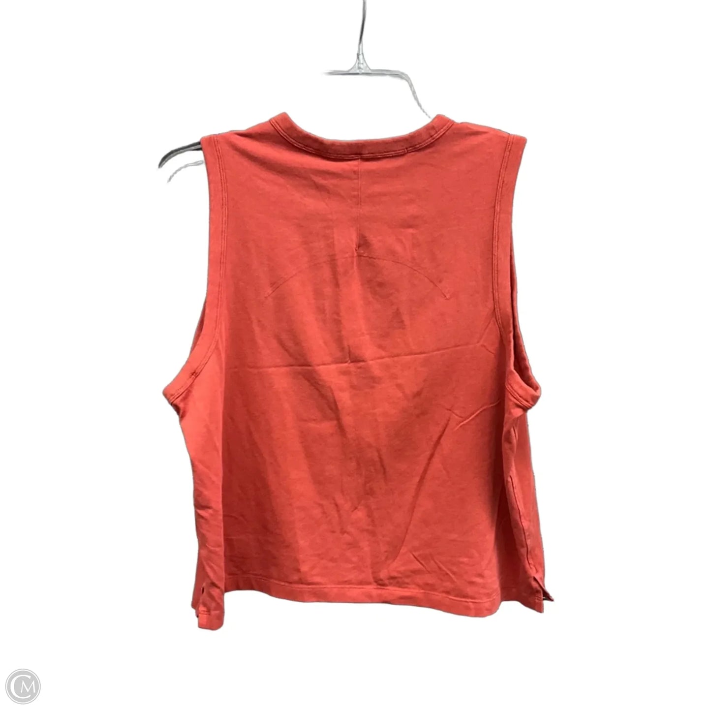 Athletic Tank Top By Lululemon In Orange, Size: 14