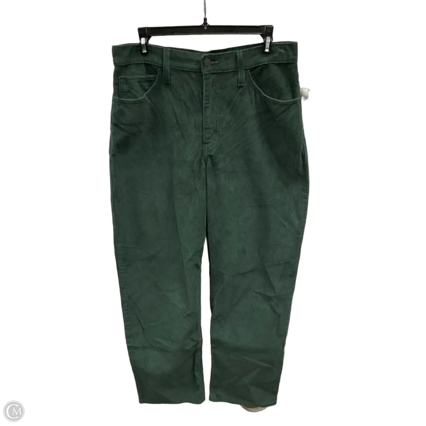 Jeans Wide Leg By Levis In Green, Size: 8