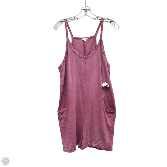 Romper By Sundry In Maroon, Size: S