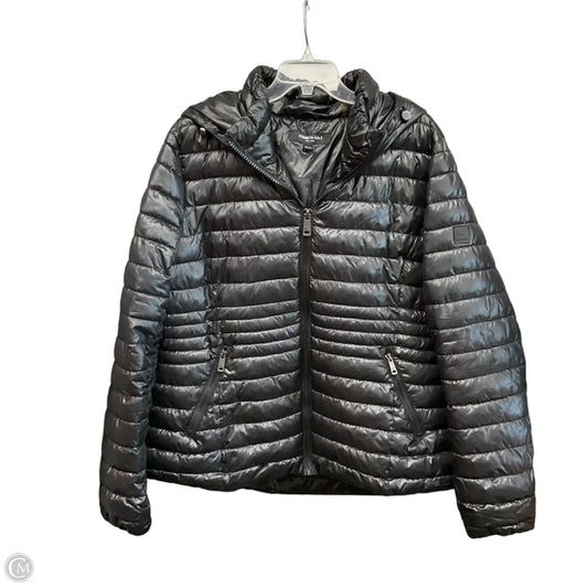 Coat Puffer & Quilted By Kenneth Cole In Black, Size: Xxl