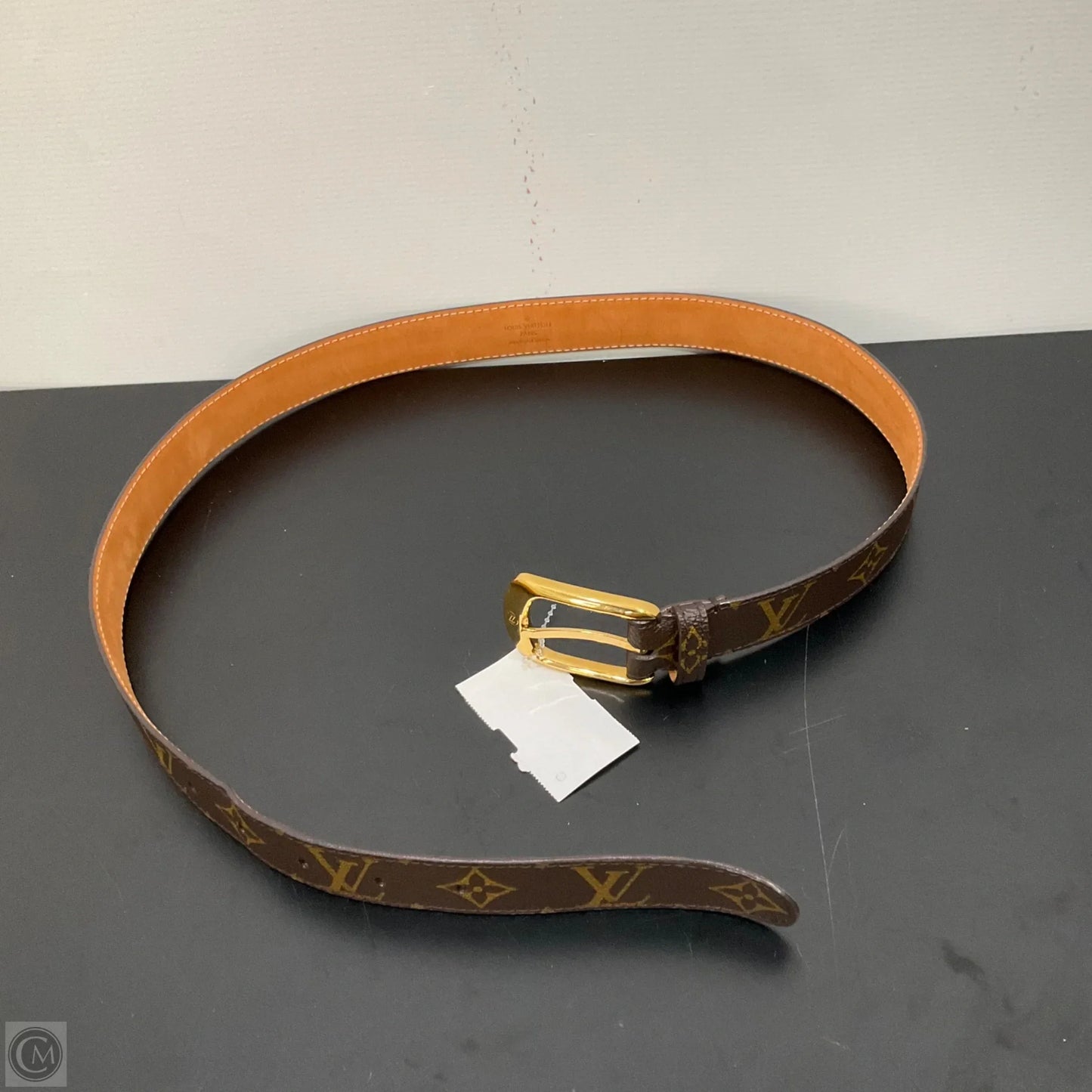 Belt Luxury Designer By Louis Vuitton, Size: Small
