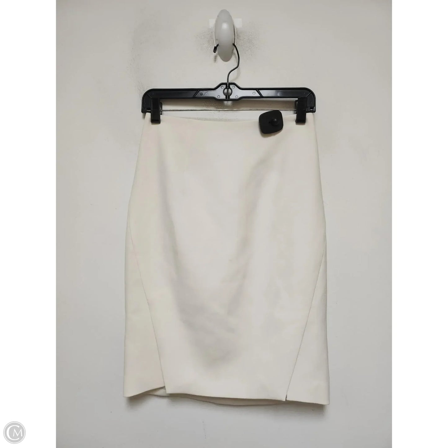 Skirt Midi By White House Black Market In Cream, Size: 0