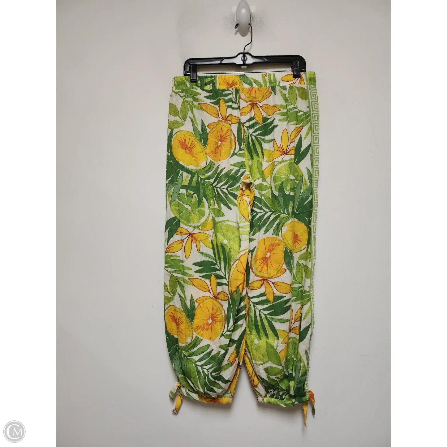 Pants Linen By C And C In Multi-colored, Size: 8