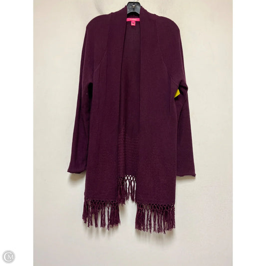 Sweater Cardigan Designer By Lilly Pulitzer In Purple, Size: Xl