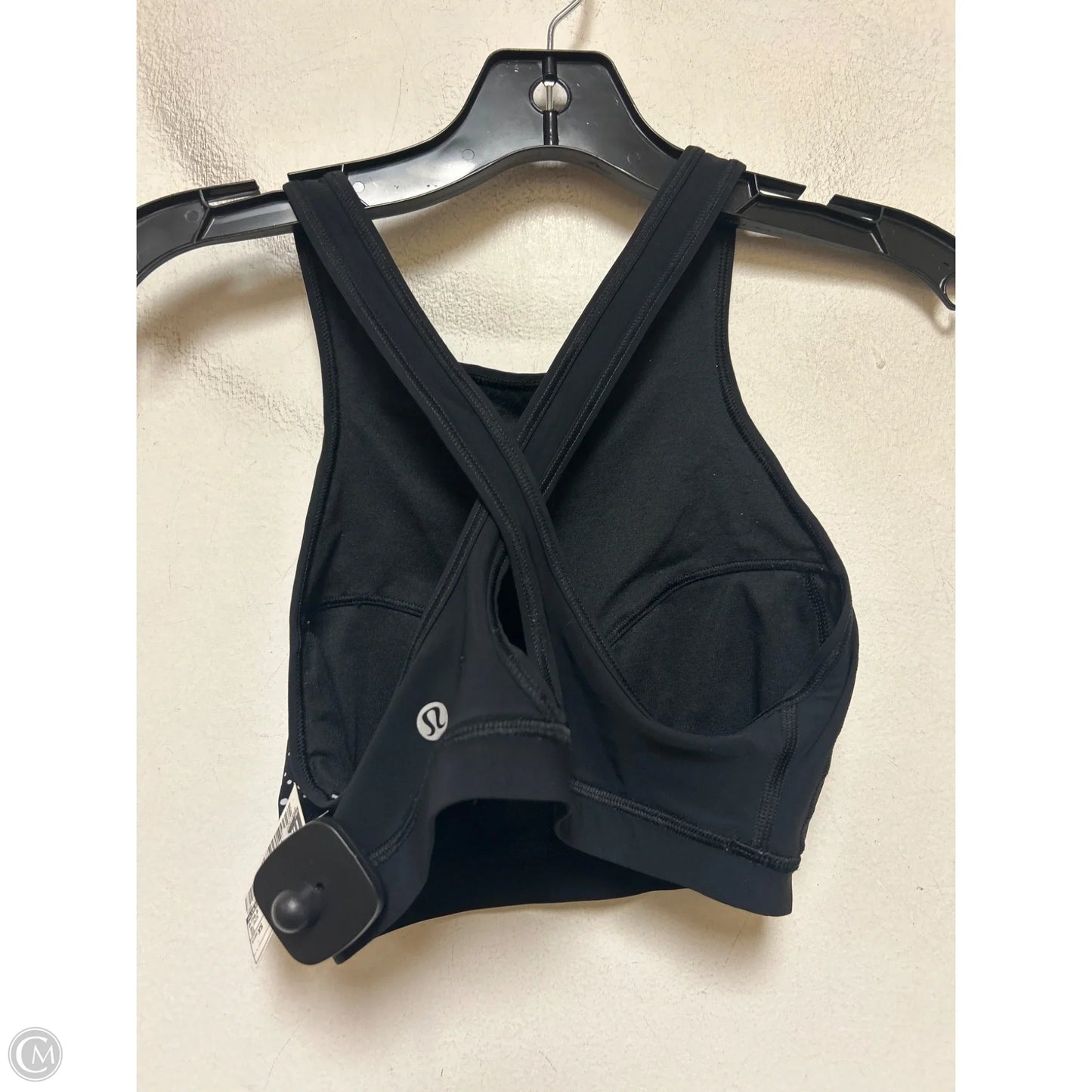 Athletic Bra By Lululemon In Black, Size: Xs