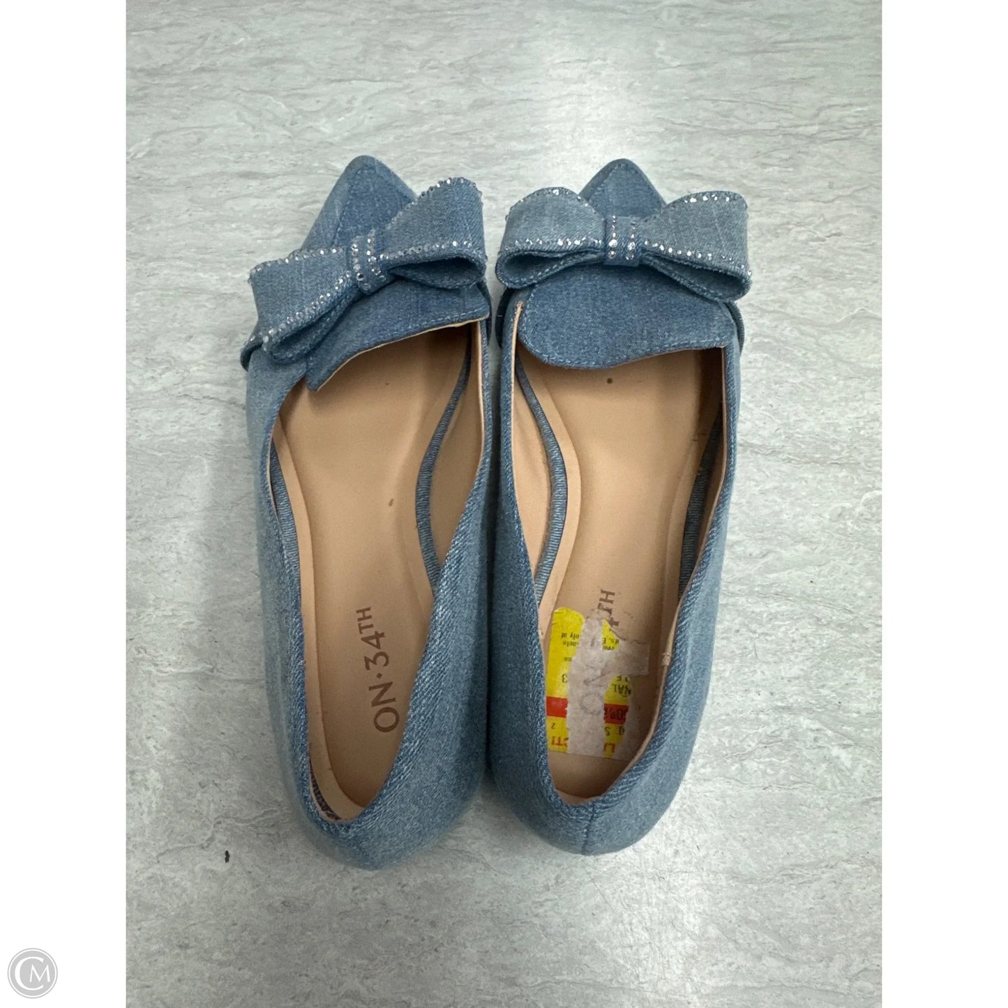 Shoes Flats By On 34th In Blue, Size: 7