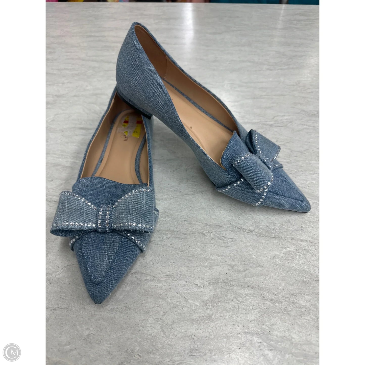 Shoes Flats By On 34th In Blue, Size: 7