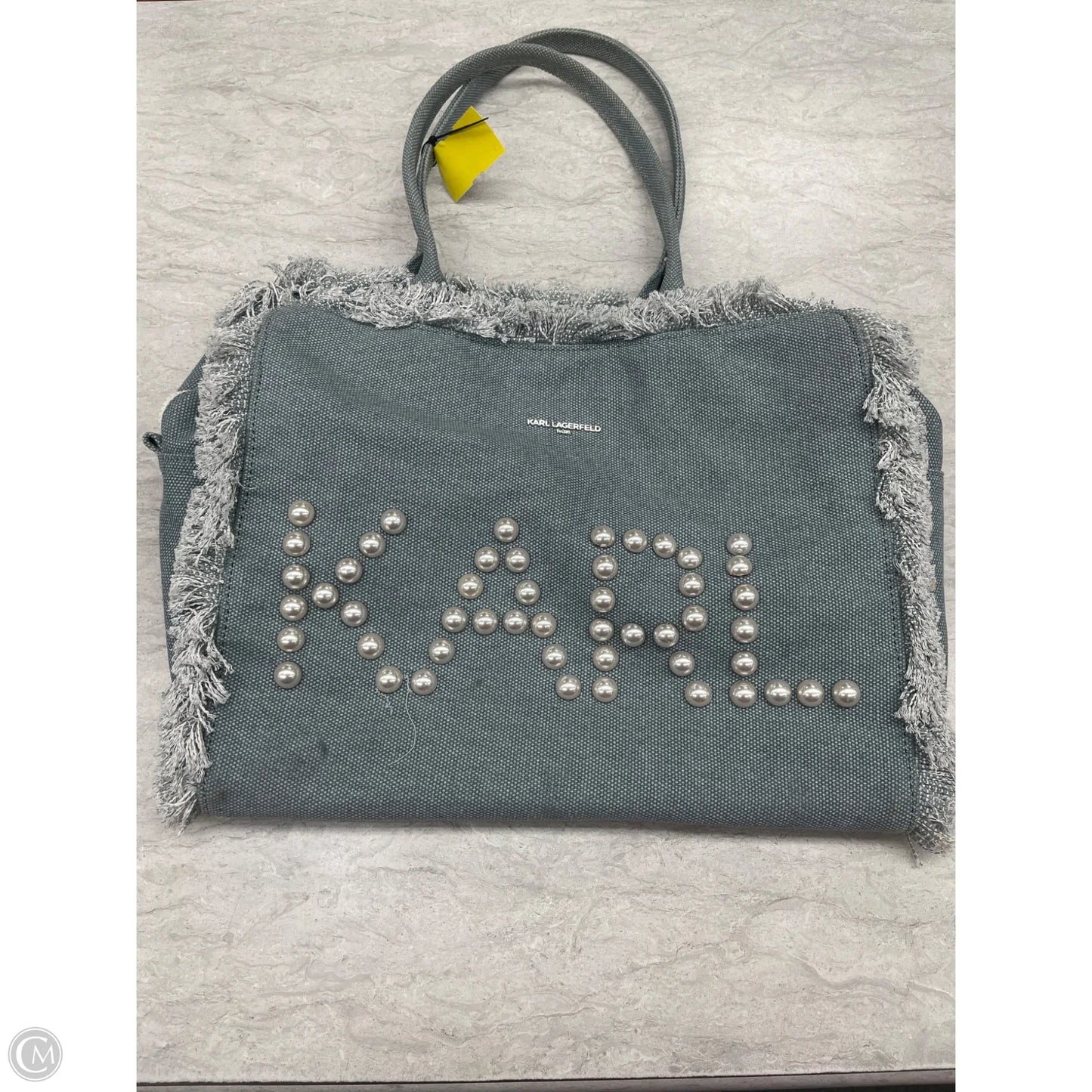 Tote Designer By Karl Lagerfeld, Size: Large