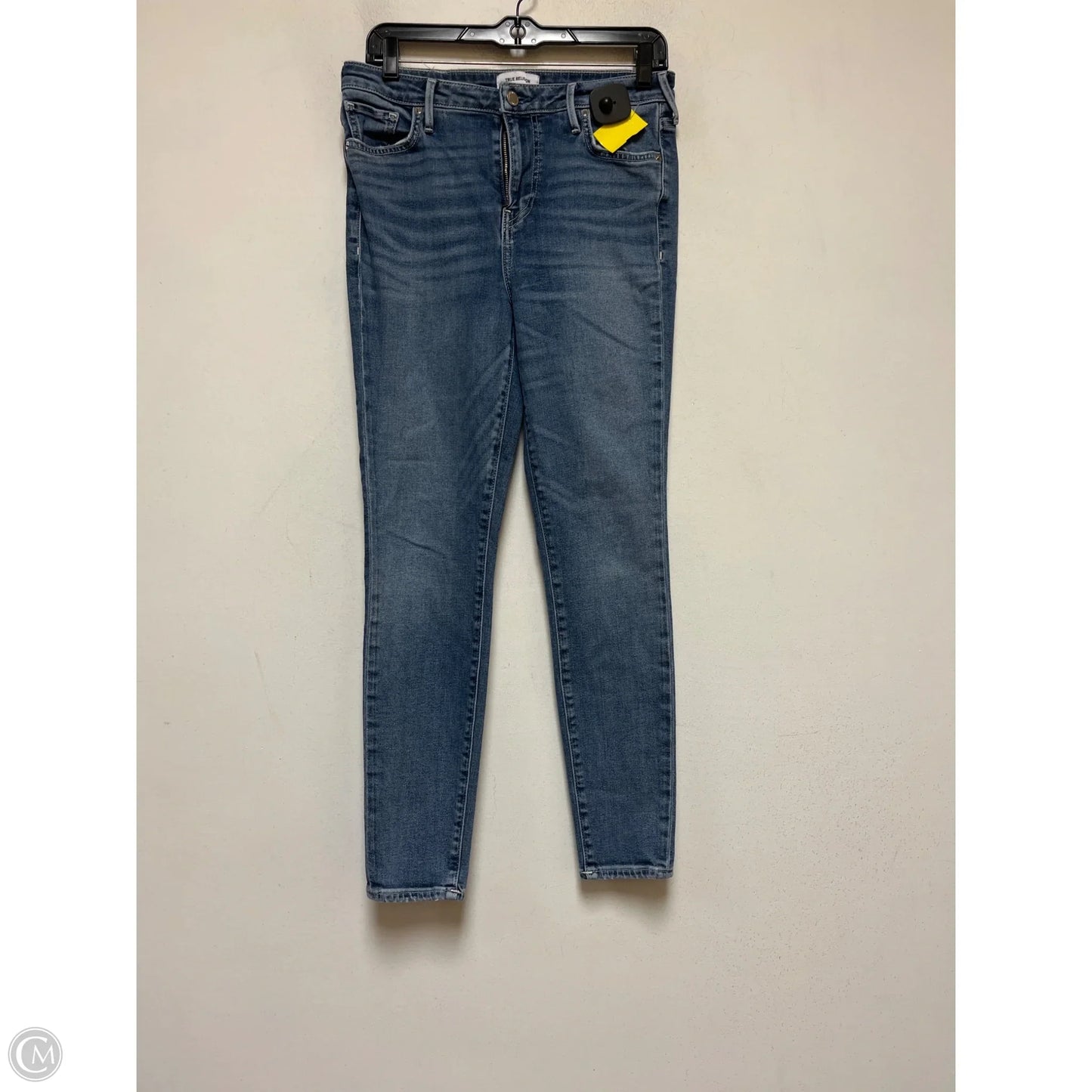 Jeans Straight By True Religion In Blue Denim, Size: 8