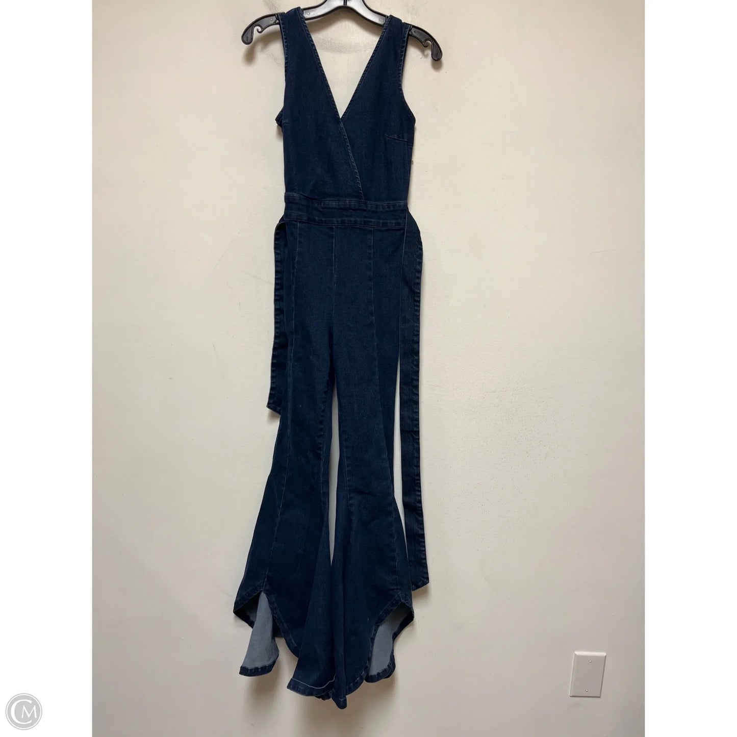 Jumpsuit By Venus In Blue Denim, Size: S