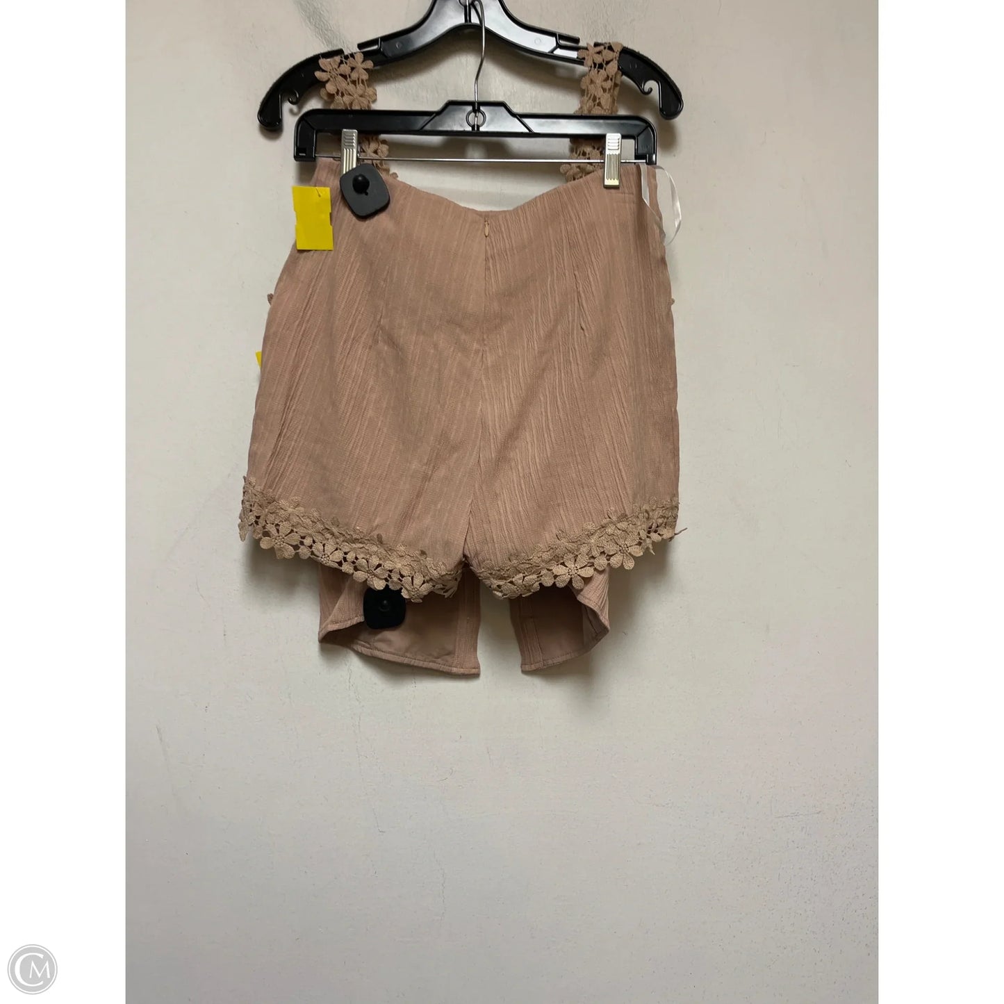Shorts Set By Chicme In Tan, Size: 8