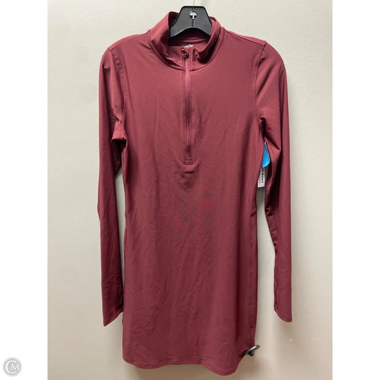 Athletic Dress By Old Navy In Maroon, Size: M