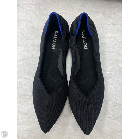 Shoes Flats By Rothys In Black, Size: 9