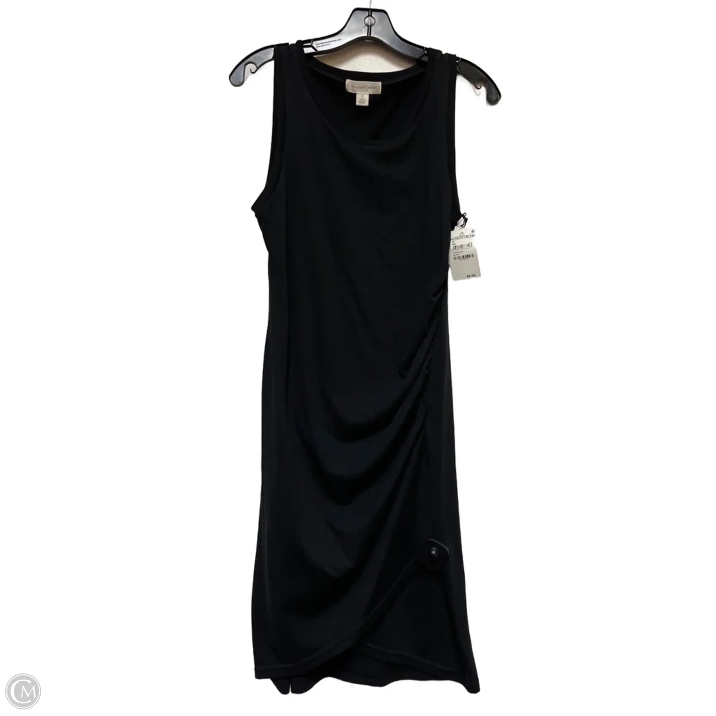 Dress Casual Midi By Nordstrom In Black, Size: M